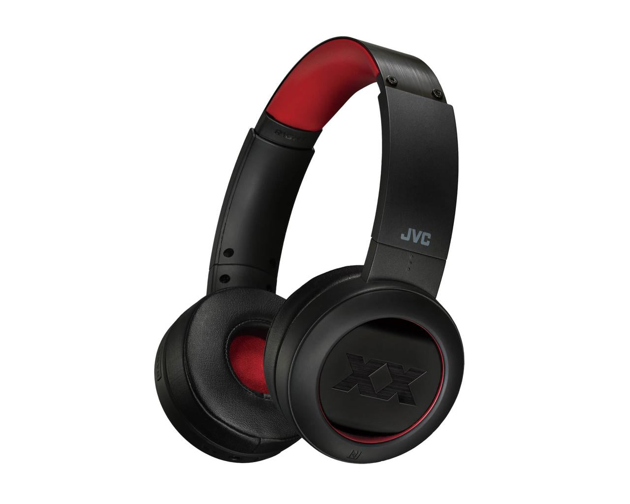 JVC Wireless On-ear Extreme Headphone HA-XP50BTHeadphonesWireless with Bluetooth connection Extreme Deep Bass Port and Bass boost function for deep bass sound 40 hours listening and quick charge capability makes 3 hours listening with 10 minutes charging